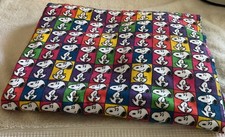 2 2/3 Yds. Jersey Knit Fabric Snoopy  Walking...