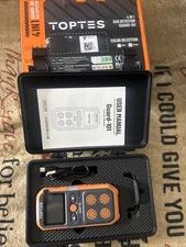 New Toptes Guard-101 4-in-1 Gas Detector For H2S/CO/LEL/O2 Black  Ships Free