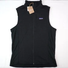 Patagonia R1 Fleece Vest in Black - Men's Size Medium (40145) - New With Tags