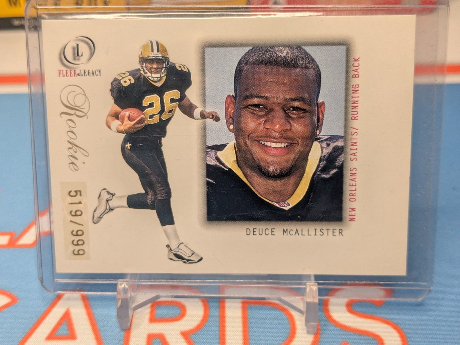 Deuce McAllister Fleer Legacy #120 Base