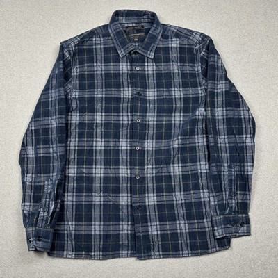 Slim Fit Mens Corduroy Button Down Shirt Banana Republic Untucked Slim Fit  Corduroy Button Up Shirt Mens L