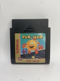 Nintendo NES Games Lot PACMAN and MS. PAC-MAN Tengen Cartridges