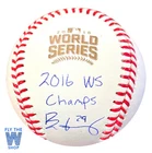 💥Rob Zastryzny💥 Chi Cubs Signed 2016 World Series Baseball Autograph inscribed