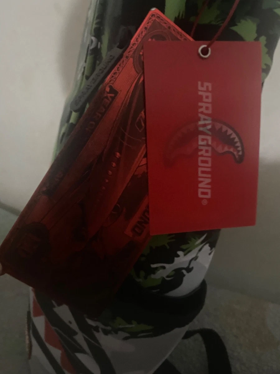 SPRAYGROUND HUNTER X HUNTER DLXR BACKPACK comes with tags and slightly used