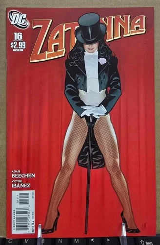 Zatanna #16 NM Adam Hughes Cover RED HOT! DC Comics 2011 (58)