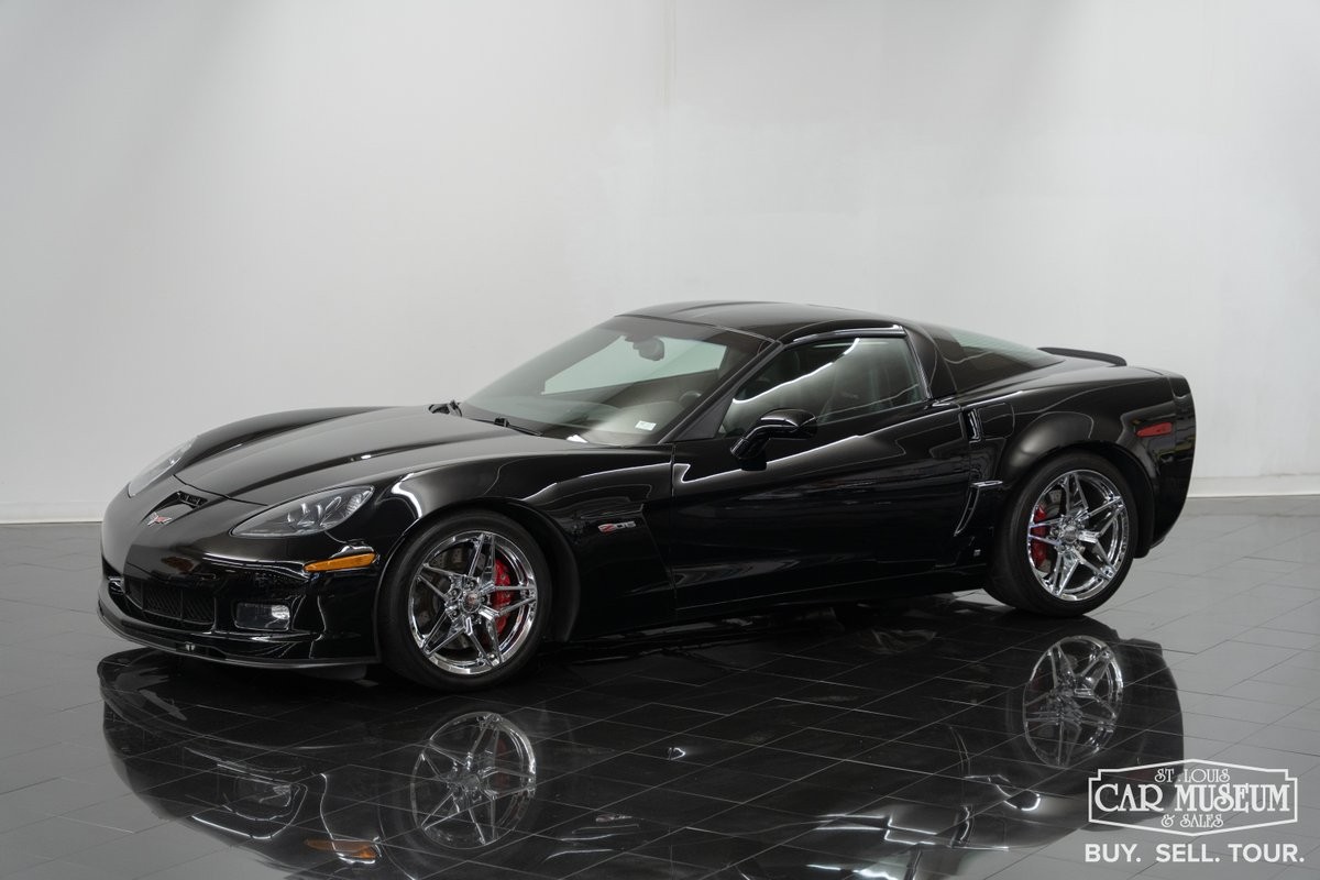 2008 Black Chevrolet Corvette   | C6 Corvette Photo 2