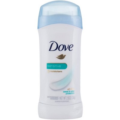 Pack of 12 Sensitive Skin Body Deodorant Fragrance Free Moisturizing 2.6oz