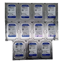 Lot of 11 Western Digital 500GB SATA Internal Hard Drive 3.5" -WD500AZLX