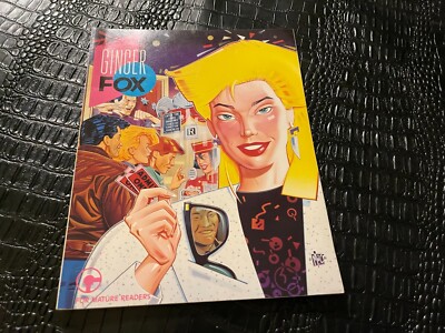 The World Of Ginger Fox by Mike Baron (1986, Comico) GRAPHIC NOVEL