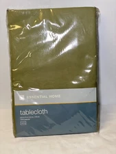 ESSENTIAL HOME  OBLONG TABLECLOTH 52 X 70  ~ NEW