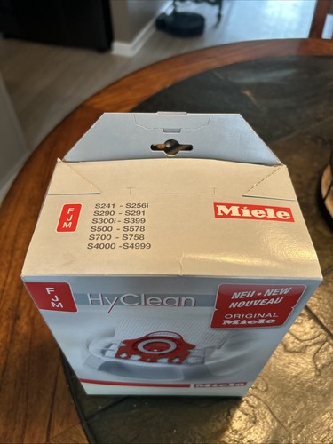 Original Miele FJM HyClean Staubsaugerbeutel VERSIEGELTER KARTON mit 4 SCHNELLER VERSAND NEU LESEN - Bild 2 von 5