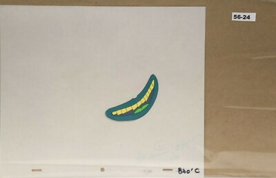 Beetlejuice Original Production Drawing And Cel 56-24 Used Cond.