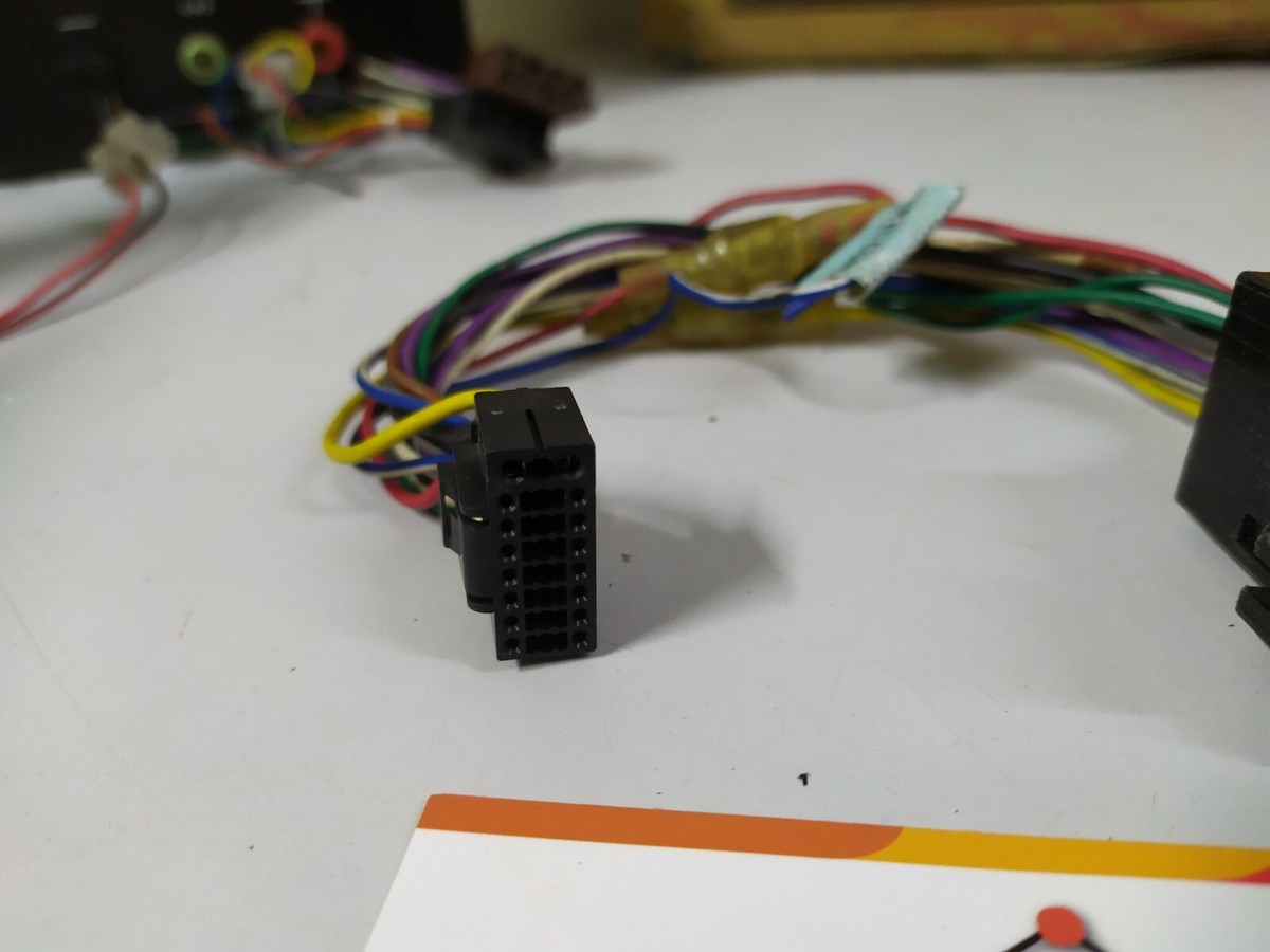 Câble ISO Pour Autoradio Kenwood - Compatible Modèles KRC-177RA, KRC-178RG, Etc., Neuf