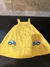 Rare Mini Boden Tractor Pinnie