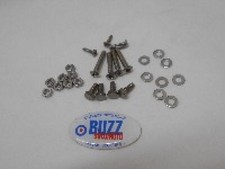 Vespa PE PX T5 Indicator Fixing Kit No 25 Stainless Steel 004266