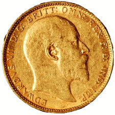Australia Gold Sovereign 1907 M Melburn KM#15 Edward VII     11840
