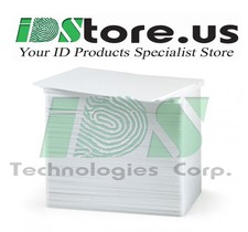 100 Blank White PVC Cards, CR80, 30 Mil, Graphics Quality,  Free Shipping  