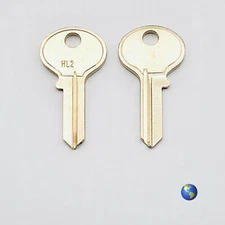 HL2 Key Blanks for Auth-Florence, Bommer, Hudson, Riopel, and Windsor (2 Keys)