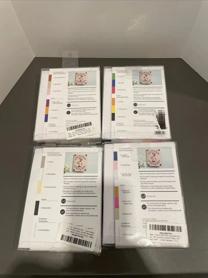 Cricut Joy Insert Cards Set Of 4 Packs - Image 2 of 2