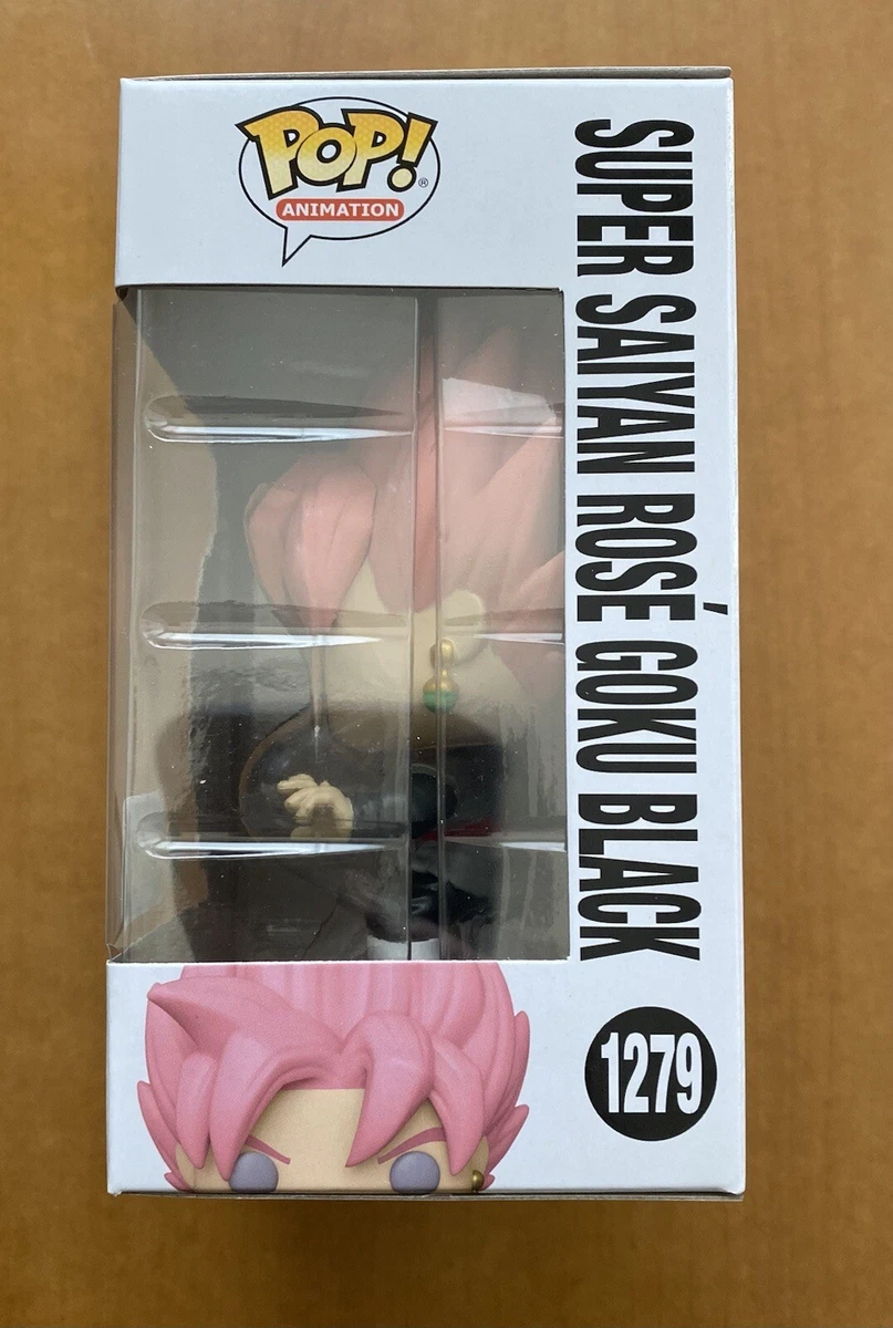 Funko Pop! Dragon Ball Super - Super Saiyan Rose Goku Black Glow in th