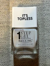 Nails Inc. It's Topless 4-1 Base & Top Coat Gel Nail Polish - EMMA.