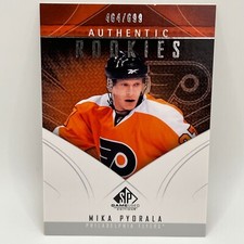 2009-10 Upper Deck SP Game Used Mika Pyorala RC #130 /699