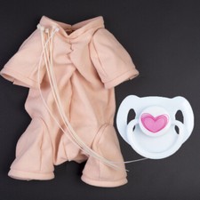 Cloth Body Pacifier for Reborn Baby Doll Kits Supply 3/4 Limbs Baby Doll Kit DIY