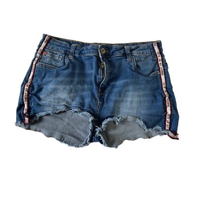Lee Cooper East London Womens Jean Shorts SZ 34 Denim Summer