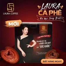Laura Coffee Nhat Kim Anh  Ganoderma Instant 3 In 1, 18g X 10pcs