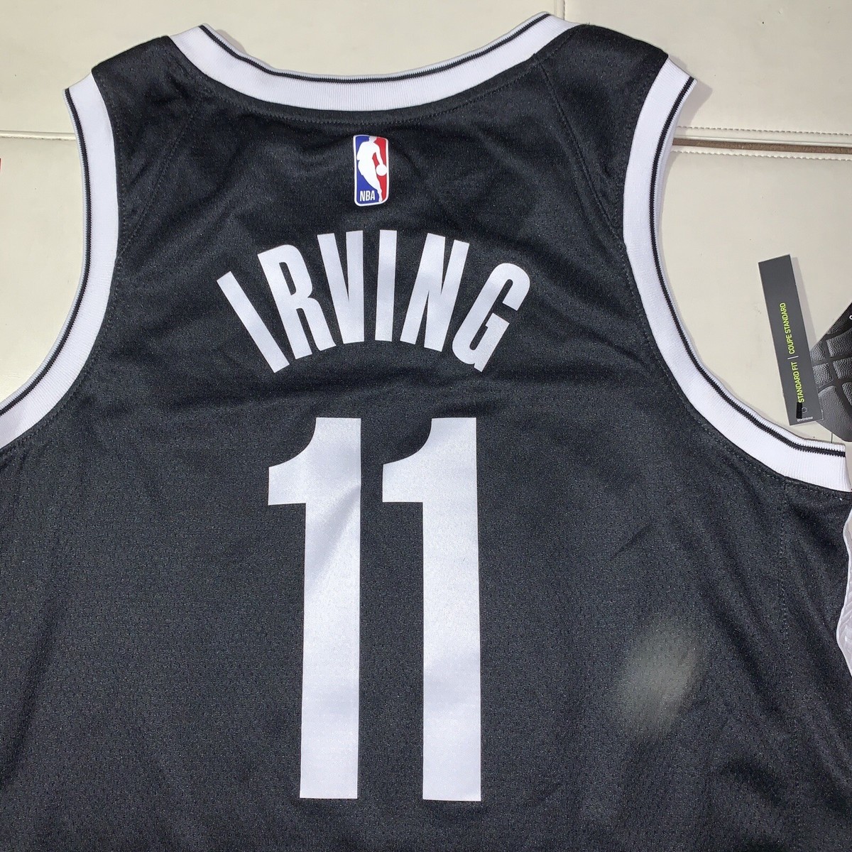Kyrie Irving Brooklyn Nets NBA Swingman Jersey Black Nike