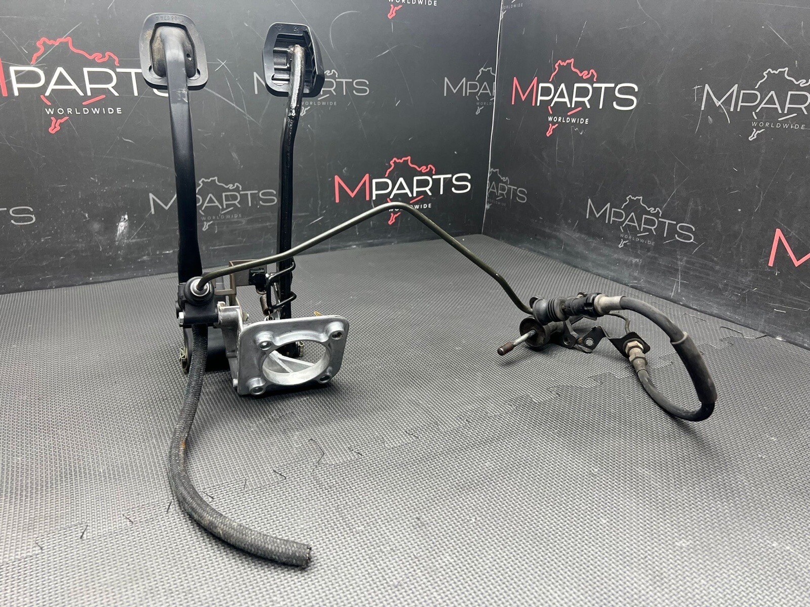 0106 BMW E46 M3 6Spd MANUAL FOOT BRAKE CLUTCH PEDALS ASSEMBLY SWAP eBay