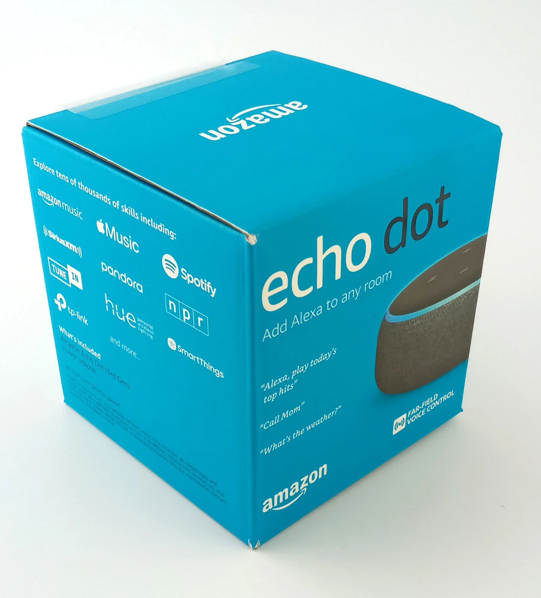 Echo dot what's hotsell in the box