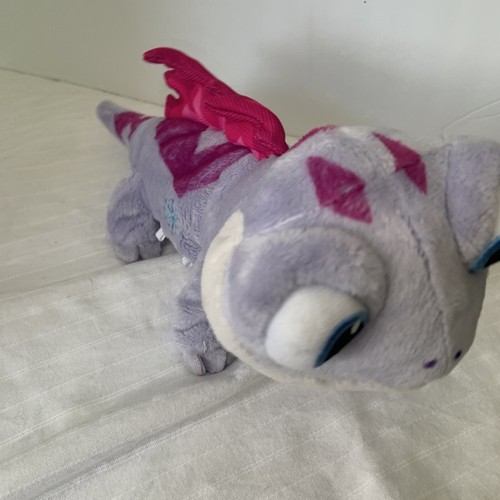 Disney Frozen 2 Bruni Walk Glow Fire Spirit Lizard Stuffed Animal Purple works - Picture 8 of 16