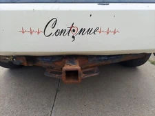 Suicide awareness vinyl car decal