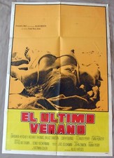 LAST SUMMER 1SH Movie POSTER ARGENTINA 1969 Barbara HERSHEY El Ultimo Verano