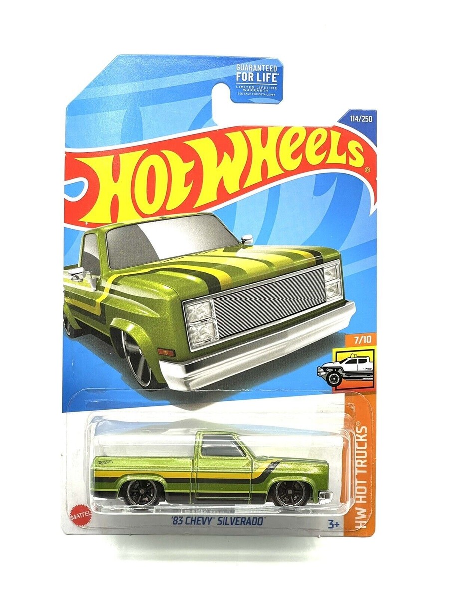 Hot Wheels ’83 CHEVY SILVERADO ３台セット 未開封 2022 Hot Wheels '83 Chevy Silverado (green) 114/250 | eBay