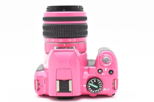 Pentax k-r 12.4MP Caméra SLR Numérique Rose W / Rose Lentille Set [ EXC #2383264 - Photo 9 sur 14