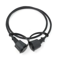 Industrial Outdoor Shielded Cat6 Cable with Tethered Dust Cap, 50ft