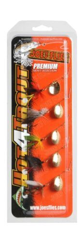 Joes Flies Super Striker 1/4 Oz Marrone Spinner Esca Da Pesca Joes Flies Super Striker 1/4 Oz Marrone Per Acque Dolci | Nuova, Modello Spinner Hot-4-trout Kits - Foto 8