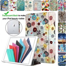 iPad 9.7 Air 4 3 2 1 5th 6th 10.2 10.5 12.9 Gen Case Smart UltraSlim Yarn Flwr