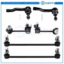 6pcs Steering Stabilizer Bar Link Tie Rod End Kit Fits 03-06 Infiniti FX45 FX35