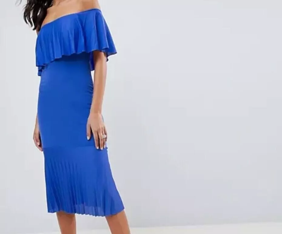 Bardot fishtail midi dress discount