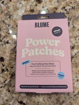 Blume Power Patches Pore Purifying Nose Strips 4 pack