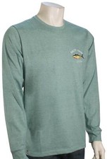 Salty Crew Ahi Mount Tech LS T-Shirt - Teal - New