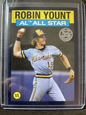 2021 Topps Series 2 1986 All-Star Blue #AS-36 Robin Yount SP - Milwaukee Brewers