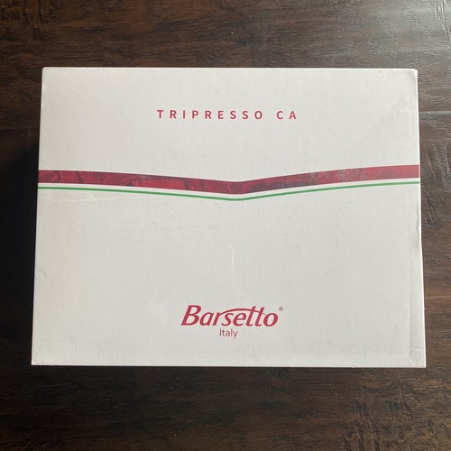 New Box Barsetto Tripresso Espresso Coffee Maker w/Hard Travel Case Good Gift
