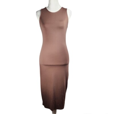 slim fit dress slacks Women's Halter Neck Sleeveless Form Fitting Maxi Dress