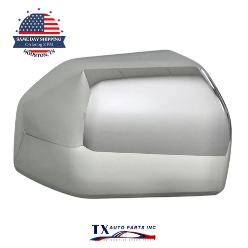 Side Mirror Cover Cap for 2015-2020 Ford F-150 Chrome Passenger Side Skull Cap