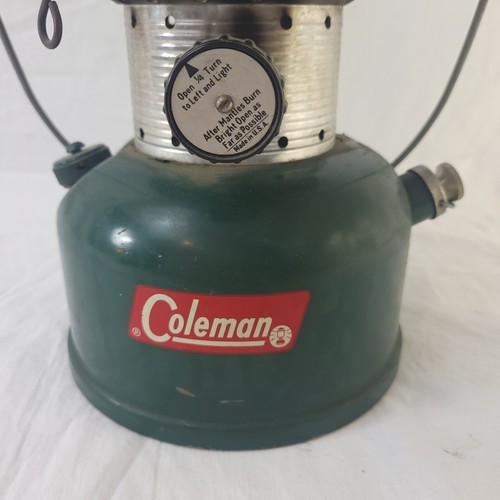 Vintage Coleman 228E Lantern Big Hat Double Mantle Dec 1962 - Picture 3 of 17