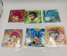 Lot of 12 Dragon Ball Banpresto Japan Akira Toriyama  Shiny Laser Stickers New